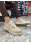 KB-702 Kuback Bej Süet Günlük Erkek Ayakkabı