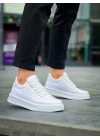 KB-X46 Kuback Beyaz Rugan Yüksek Beyaz Taban Günlük Spor Ayakkabı