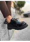 KB-X6 Kuback Kömür Rugan Günlük Erkek Ayakkabı