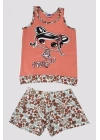 Kız Çocuk Şortlu Takım 6525
