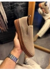 Knack Bağcıksız Mevsimlik Süet Ayakkabı 019 Camel (Süet)