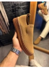 Knack Bağcıksız Mevsimlik Süet Ayakkabı 019 Taba