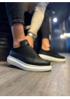 Knack Sneakers Ayakkabı 911 Siyah (Beyaz Taban)