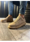 Knack Yüksek Taban 044 Camel (süet) Erkek Günlük Ayakkabı