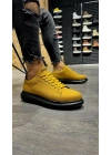Knack Yüksek Taban 045 Sarı (siyah Taban) Erkek Günlük Ayakkabı