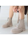 Kolly Bej Süet Bağcıklı Kadın Bot