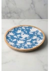 Mango Agacı Pasta Tabağı & Sunum Tabağı 20 Cm Desenli