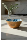 Mango Agacı Sunum Servis Kasesi & Dekoratif Kase 25 Cm Desenli