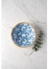 Mango Agacı Sunum Servis Kasesi & Dekoratif Kase 25 Cm Desenli