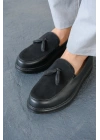 MN002 - CST Loafer Pelle Erkek Ayakkabı SIYAH