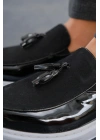 MN002 - RBT Loafer Verniciata Erkek Ayakkabı SIYAH