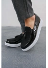 MN002 - RBT Loafer Verniciata Erkek Ayakkabı SIYAH