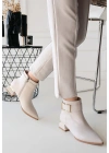 Mona Bej Cilt Topuklu Kadın Bot