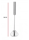 Pistonlu Metal Çırpıcı 30 cm
