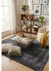 POLY Peluş Halı-Antrasit- Salon-Mutfak-Antre-Oturma Odası-Yumuşak-Kaymaz Taban-Yıkanabilir–Modern-Uygun Fiyat
