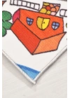 RugKids Halı -Trafik Desenli -Silinebilir-Kolay Temizlenir- Kaymaz Tabanlı - Özel Ölçü