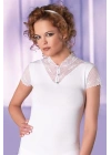 Şahinler Düğmeli Dantelli Atlet Bluz B640