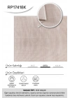 SAPPHİRE-Vizon - Özel Ölçü-Salon,Oturma Odası ve Koridor Halısı-Robot Süpürgeye Uyumlu-Kolay Temizlenebilir-Uygun Fiyat