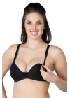 SİYAH MI Emay 1422 Modal Cotton Kaplı Emzirme Sütyen