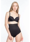 SİYAH MI Emay 2028 Dantelli Yüksek Bel Slip Korse