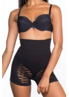 SİYAH MI Emay 2064 Popo Açık Fantezi Boxer Korse