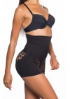 SİYAH MI Emay 2064 Popo Açık Fantezi Boxer Korse