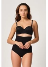 SİYAH MI Emay 2708 Lazer Yüksek Bel Kesim Slip Hayalet Korse