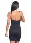 SİYAH MI Emay 5060 Göğsü Açık Elbise Korse