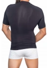 SİYAH MI Emay E1010 Yarım Kol Erkek Korse Atlet