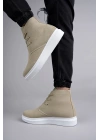 SLW207 Oslo Bağcıklı Süet Erkek Günlük Spor Bot BT - Krem