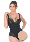 TEN MI Emay 2947 Dantelli Agraflı Body Korse