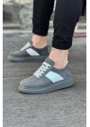 Wagoon WG011 Gri Süet Erkek Casual Ayakkabı