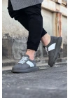 Wagoon Wg011 Gri Süet Erkek Casual Ayakkabı Erkek Günlük Ayakkabı
