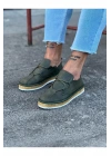 Wagoon Wg015 Haki Erkek Casual Ayakkabı Erkek Günlük Ayakkabı