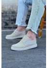 Wagoon WG016 Bej Triko Erkek Casual Ayakkabı