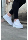 Wagoon WG018 Beyaz Kot Kumaş Erkek Casual Ayakkabı