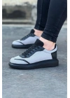Wagoon WG019 Gri Siyah Triko Erkek Casual Ayakkabı