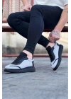 Wagoon WG019 Gri Siyah Triko Erkek Casual Ayakkabı