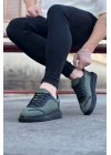 Wagoon WG019 Haki Triko Erkek Casual Ayakkabı