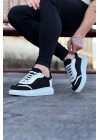 Wagoon WG019 Siyah Beyaz Triko Erkek Casual Ayakkabı