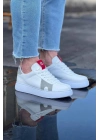 Wagoon WG040 Beyaz Gri Erkek Casual Ayakkabı