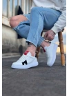 Wagoon WG040 Beyaz Siyah Erkek Casual Ayakkabı