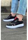 Wagoon WG040 Siyah Kurukafa Erkek Casual Ayakkabı