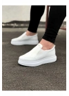 Wagoon Wg049 Beyaz Düz Casual Erkek Ayakkabı Erkek Günlük Ayakkabı