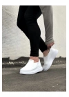 Wagoon WG049 Beyaz Düz Casual Erkek Ayakkabı