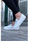 Wagoon WG060 Beyaz Triko Babet Erkek Casual Ayakkabı