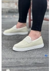 Wagoon WG061 Bej Triko Babet Erkek Casual Ayakkabı
