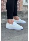 Wagoon WG061 Beyaz Triko Babet Erkek Casual Ayakkabı