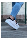 Wagoon WG094 Beyaz Siyah Erkek Casual Ayakkabı