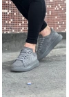 Wagoon Wg096 Gri Süet Günlük Erkek Casual Ayakkabı Erkek Günlük Ayakkabı